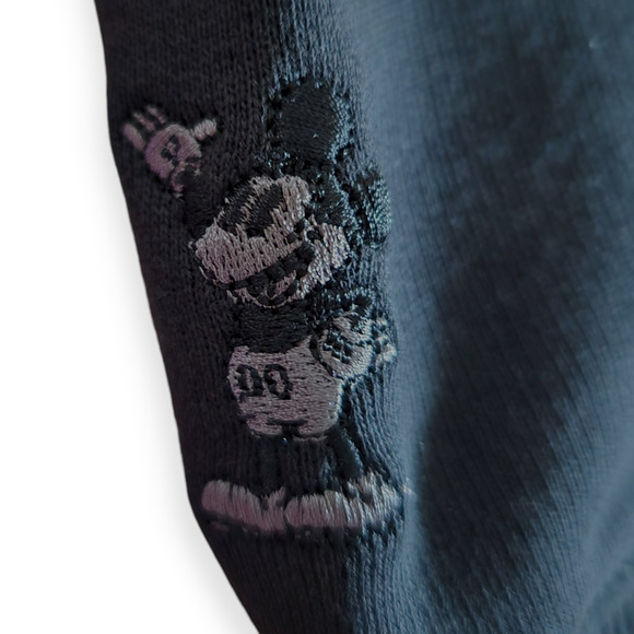 Kith X Disney Mickey Box Logo Williams III Hoodie Black Size Small New With Tags - Picture 6 of 8